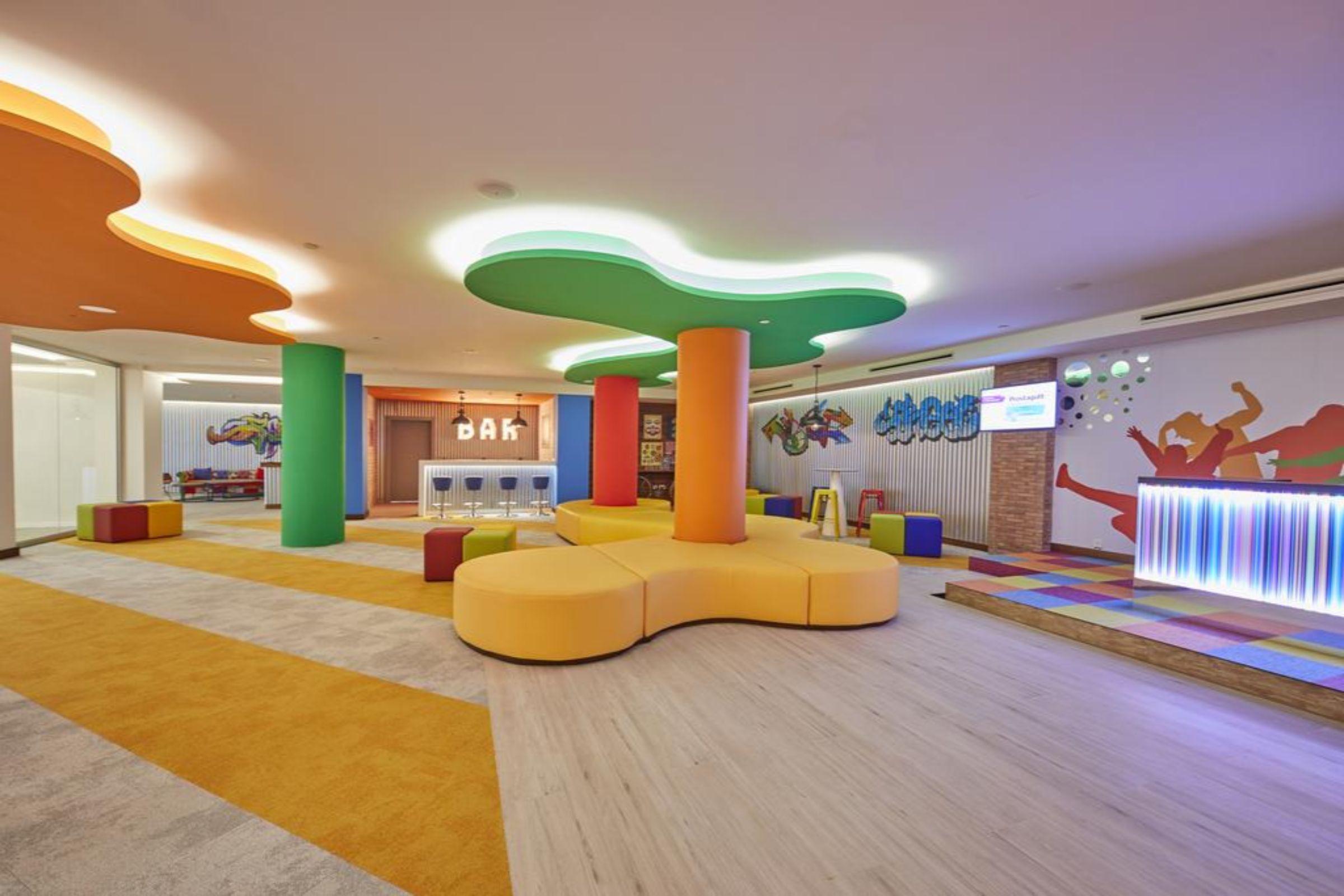 Bahia Principe Fantasia Tenerife ซานมิเกลเดียโบนา ภายนอก รูปภาพ The interior of the hotel